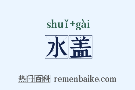 水盖是什么意思的图片